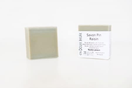 savon pin raisin